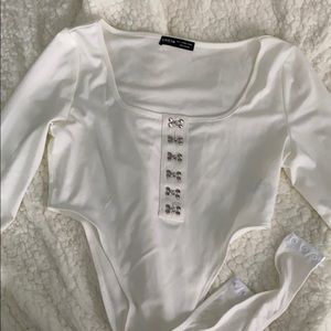 a body suit that shows your sides. super cute